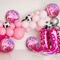 Pink Disco Ball Balloons Cowgirl Birthday Party Decorations((Pink)